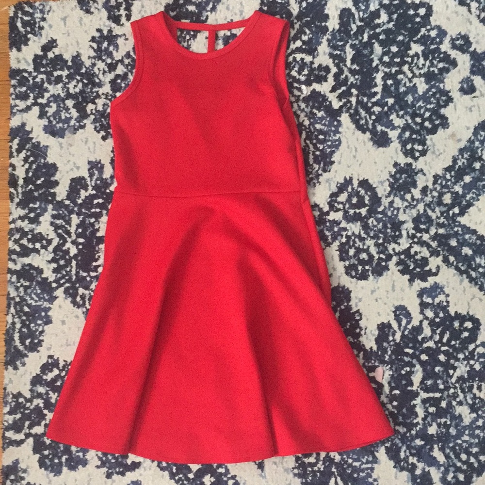 Red dress